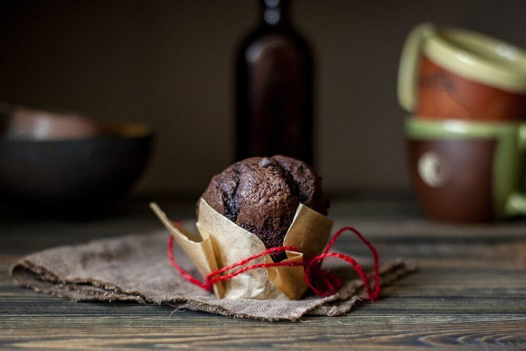 Muffins chocolat-noisette